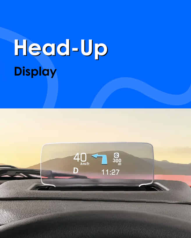 Toyota Taisor Head-up Display