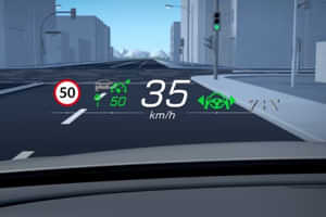 AMG SL55 Roadster Head-up display AMG SL55 Roadster Head-up display