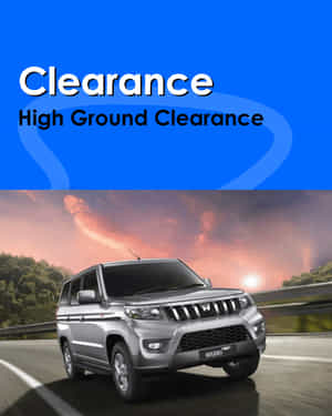 Bolero Neo Plus High Ground Clearance