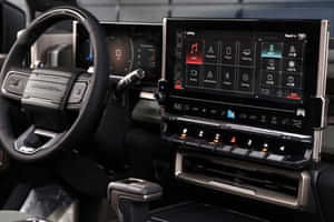 Hummer EV High def screens 