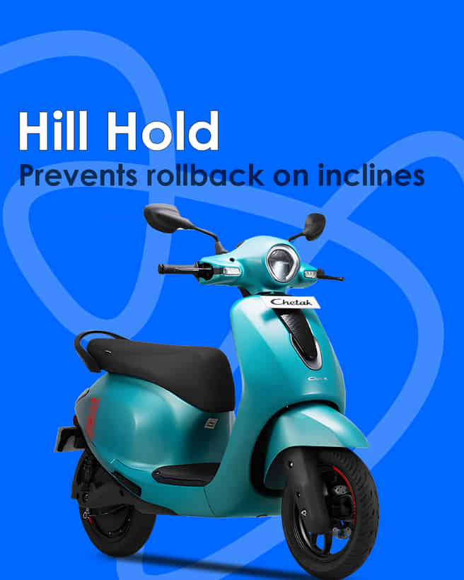 Bajaj Chetak C35 Hill Hold 