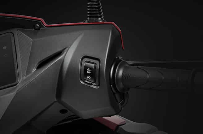 Honda  Dio Honda’s advanced idling stop system