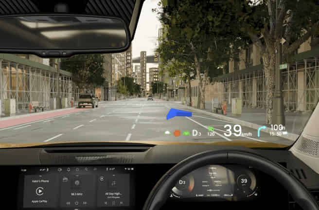 Tata Sierra HypAR Heads-Up Display (HUD)