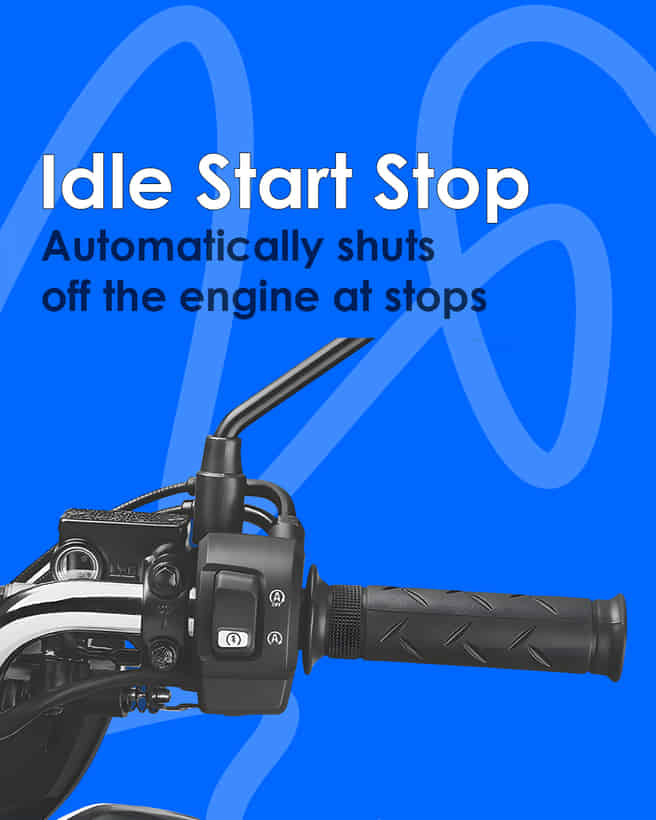 Honda  Shine Idle Start Stop