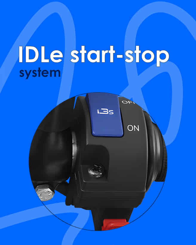 Hero HF Deluxe Idle start-stop system 