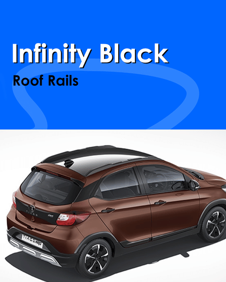 Tata Tiago NRG BS6 Infinity Black Roof Rails