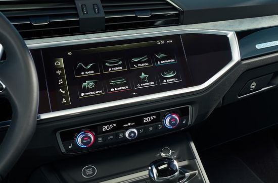 Q3 Sportback Infotainment Screen