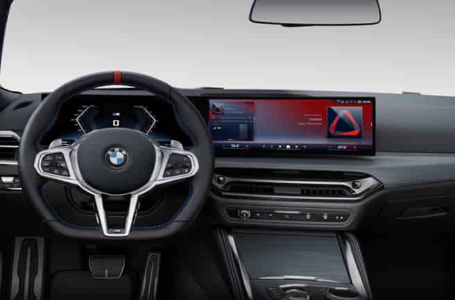 BMW M440i Infotainment Screen