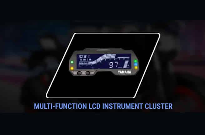 Yamaha FZ-S FI LCD Digital Cluster