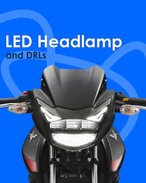 Apache RTR 160 LED Headlamp and DRLs