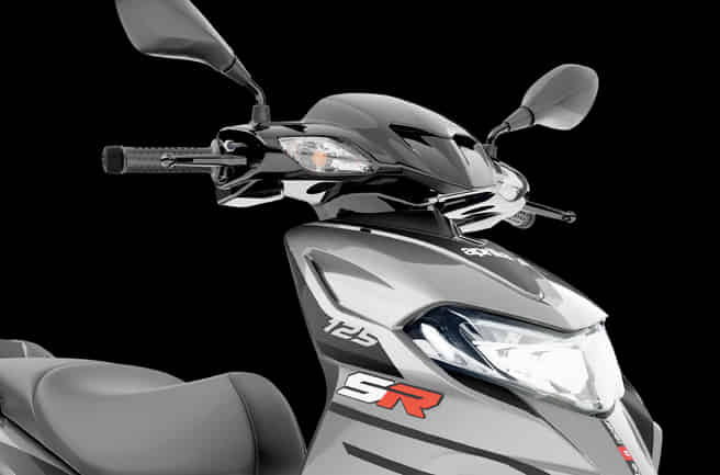 Aprilia SR 125 LED Headlamp with Signature DRLs Aprilia SR 125 LED Headlamp with Signature DRLs