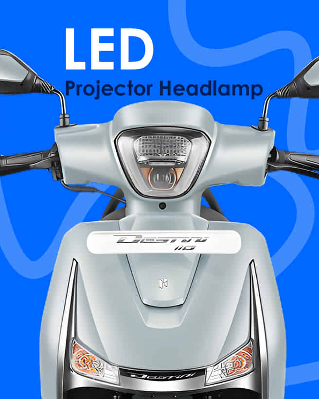 Hero Destini 110 LED Projector Headlamp 