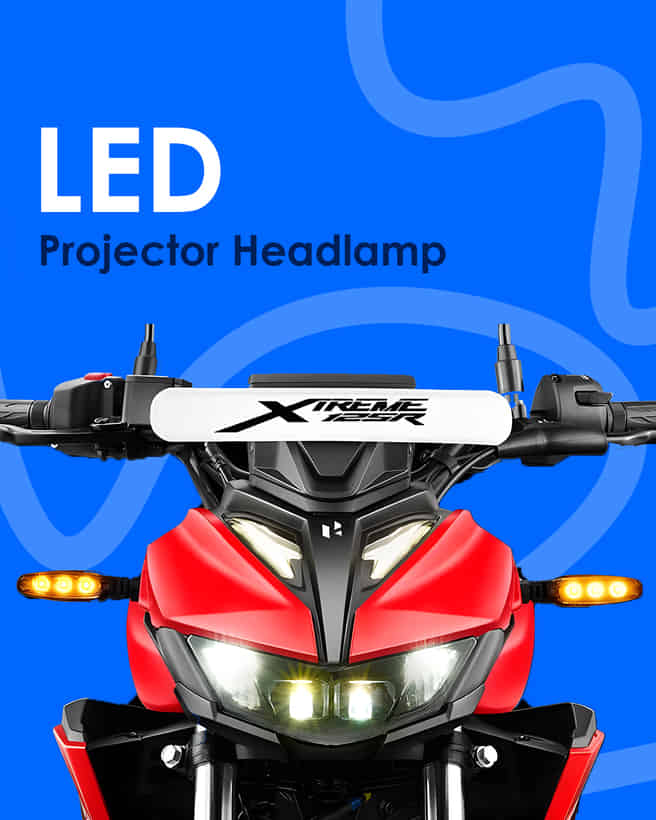Hero Xtreme 125R LED Projector Headlamp