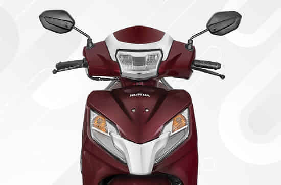 Activa 125 LED headlamp with LED DRLs