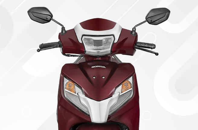Honda Activa 125 LED headlamp with LED DRLs Honda Activa 125 LED headlamp with LED DRLs