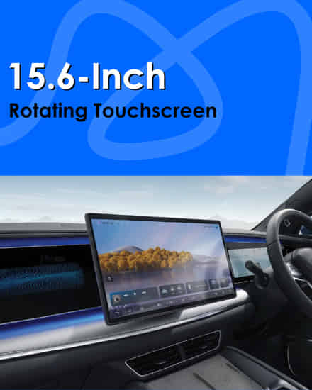 BYD Sealion 7 Large 15.6-Inch Rotating Touchscreen