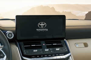 Land Cruiser 300 Large Infotainment screen Land Cruiser 300 Large Infotainment screen