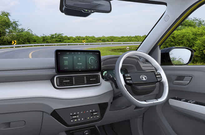 Tata Punch EV Large Touchscreen with Connected T