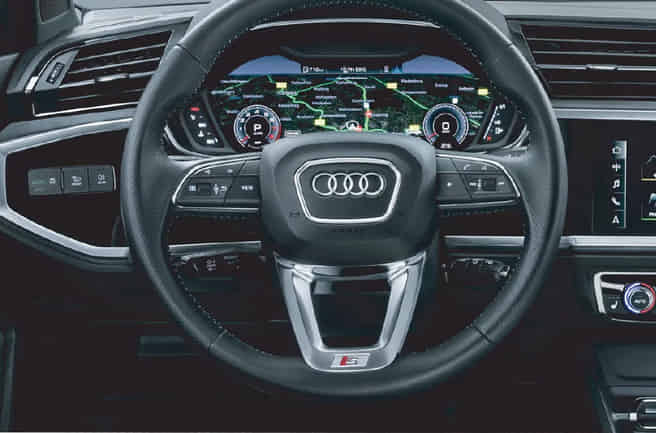 Audi Q3 Sportback Leather Wrapped Steering