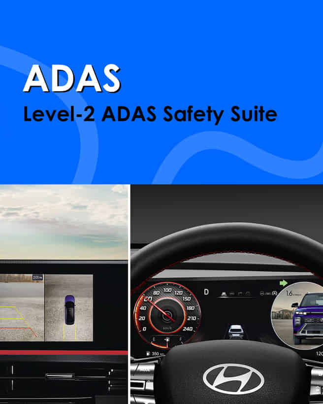 Hyundai Creta N Line Level-2 ADAS Safety Suite