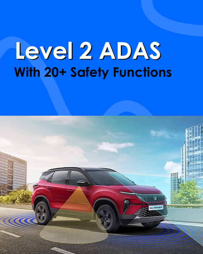 Tata Harrier Level 2 ADAS