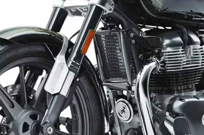 Royal Enfield Super Meteor 650 Long-Travel Suspension 