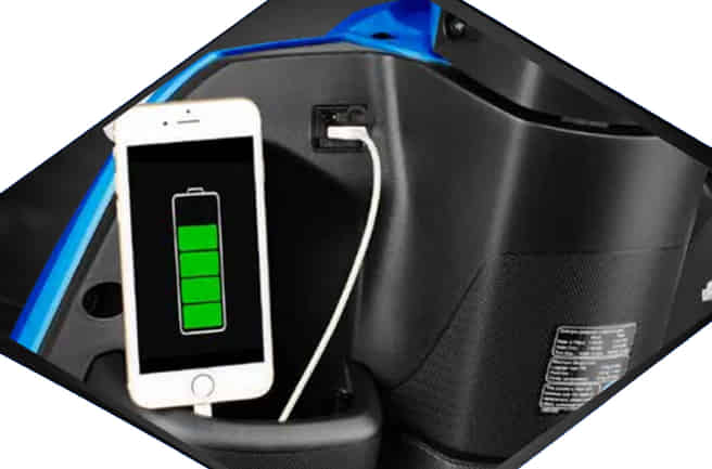 Hero Destini 110 Mobile Charging Glovebox