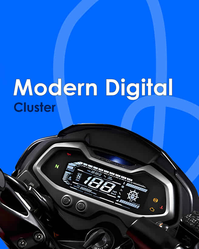 Bajaj Pulsar NS200  Modern Digital Cluster