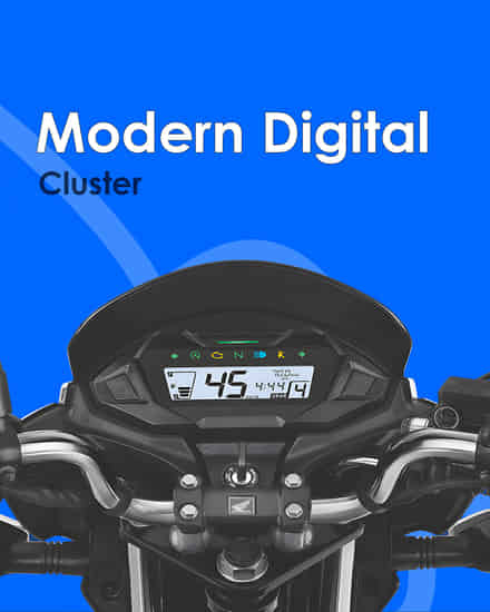 Honda  Shine Modern Digital Cluster