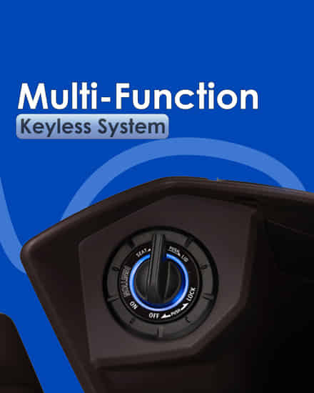 Suzuki Burgman Street Multi-Function Keyless System