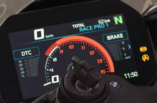 S 1000 RR Multiple Riding Modes