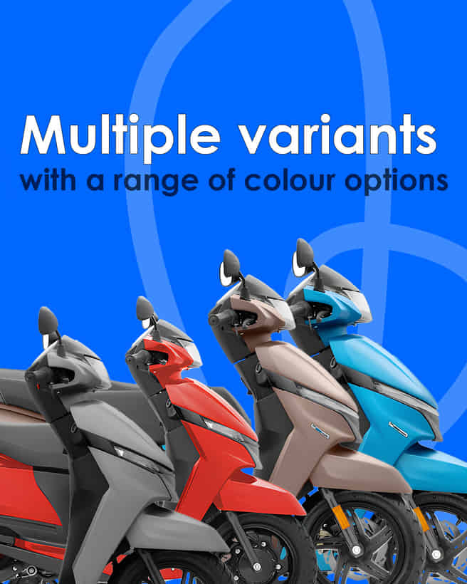 TVS Jupiter Multiple Variant options