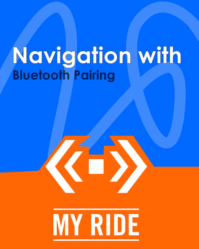 KTM Duke 200 Navigation with Bluetooth Pairing