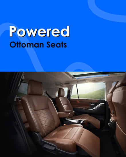 Toyota Innova Hycross Ottoman Seats