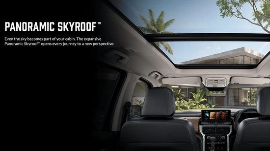 Scorpio N Panoramic Sunroof