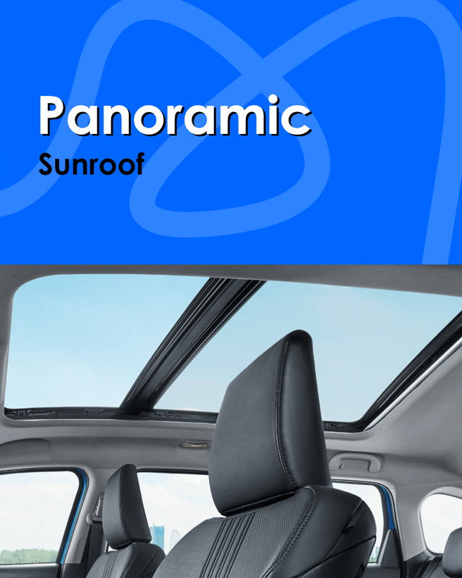Toyota Urban Cruiser HyRyder Panoramic Sunroof 