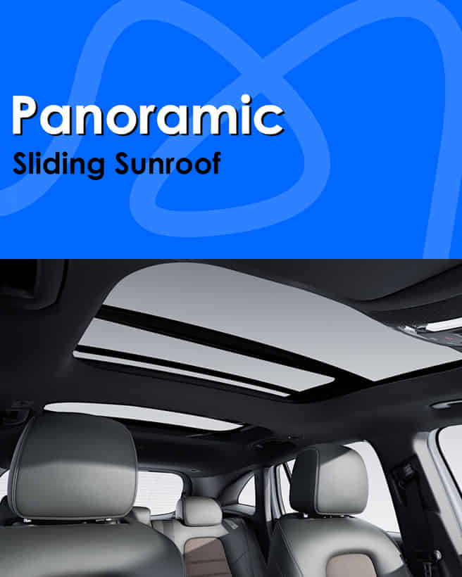 Mercedes-Benz EQA 2024-2026 Panoramic Sunroof