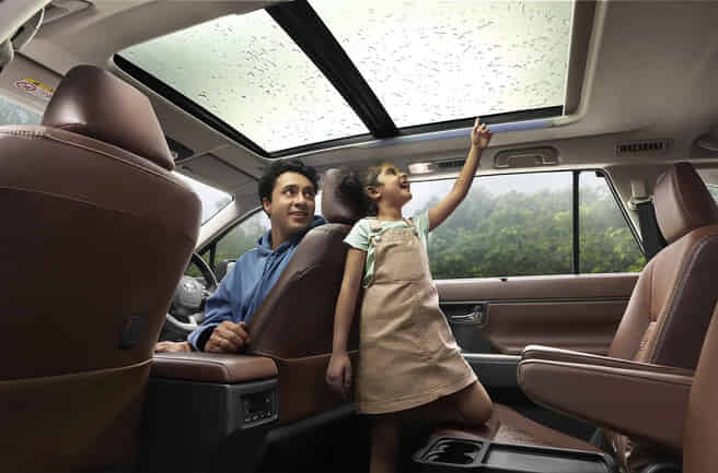 Toyota Innova Hycross Panoramic Sunroof Toyota Innova Hycross Panoramic Sunroof
