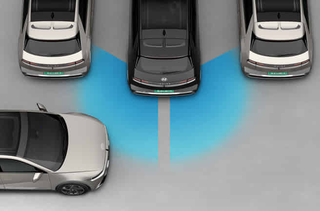Hyundai Ioniq 5 Parking Collision-Avoidance Assist (Rear + Side)