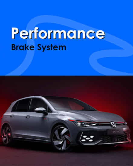 Volkswagen Golf GTI Performance Brake System-