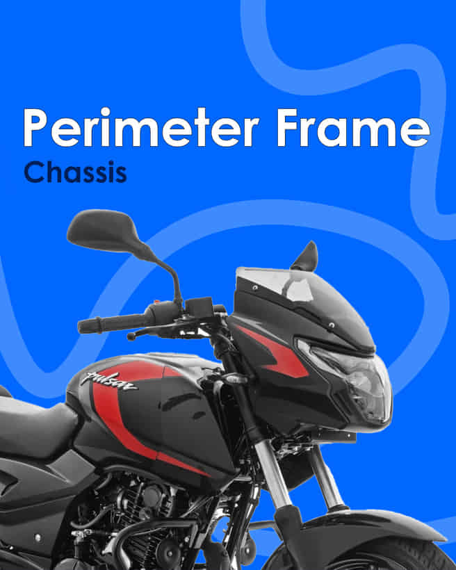 Bajaj Pulsar 150 Perimeter Frame Chassis 