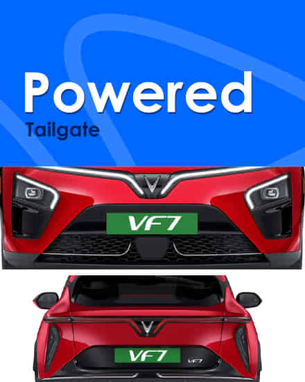 VinFast VF7 Powered tailgate