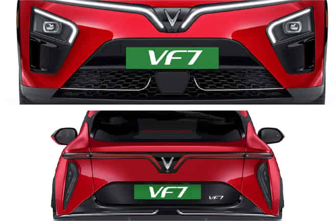 VinFast VF7 Powered tailgate