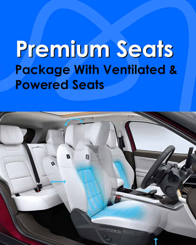 Tata Harrier Premium Comfort Package with Ventilated & Powered Seats
