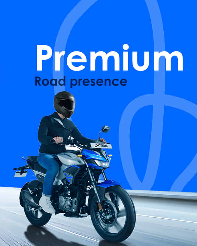 Hero Xtreme 125R Premium road presence
