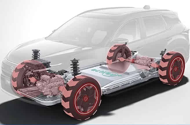 Tata Harrier EV Quad Wheel Drive