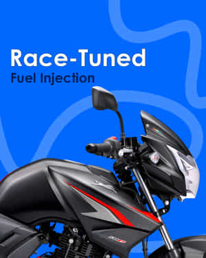 Apache RTR 160 Race-Tuned Fuel Injection