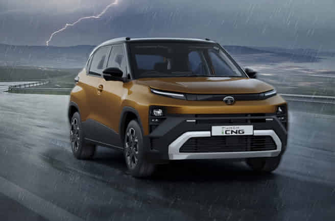 Tata Punch Rain-Sensing Wipers and Auto Headlamps