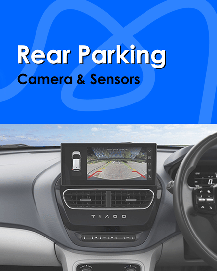 Tata Tiago NRG BS6 Rear Parking Camera and Sensors