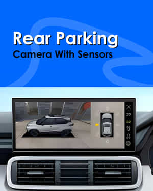 Punch CNG Rear Parking Camera with Sensors